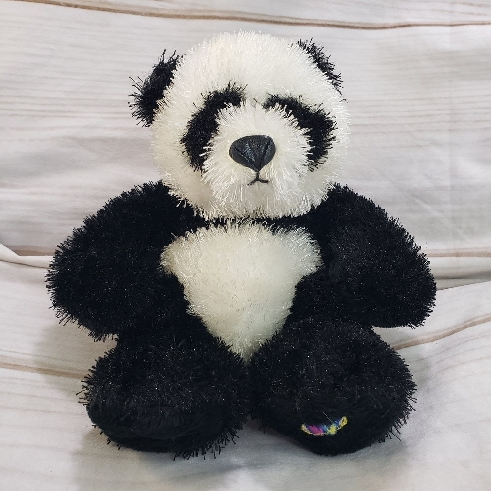 Ganz Webkinz Panda Bear 7 Inch Plush Stuffed Animal No Code